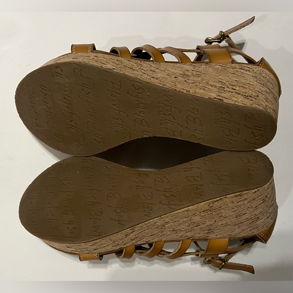 Blowfish Malibu Piper Stacked Wedge Sandal-Size 8 - Picture 8 of 8
